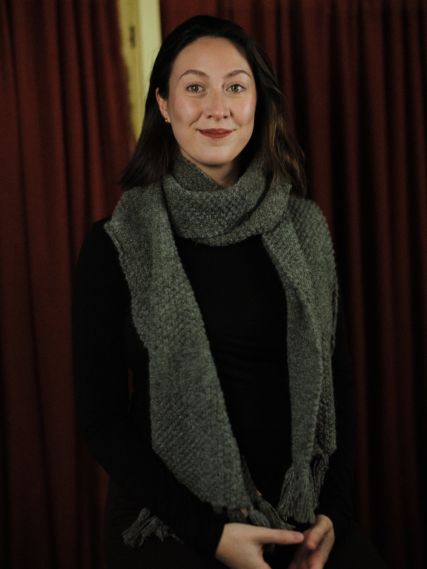 Halsduk i ull - ekologisk halsduk